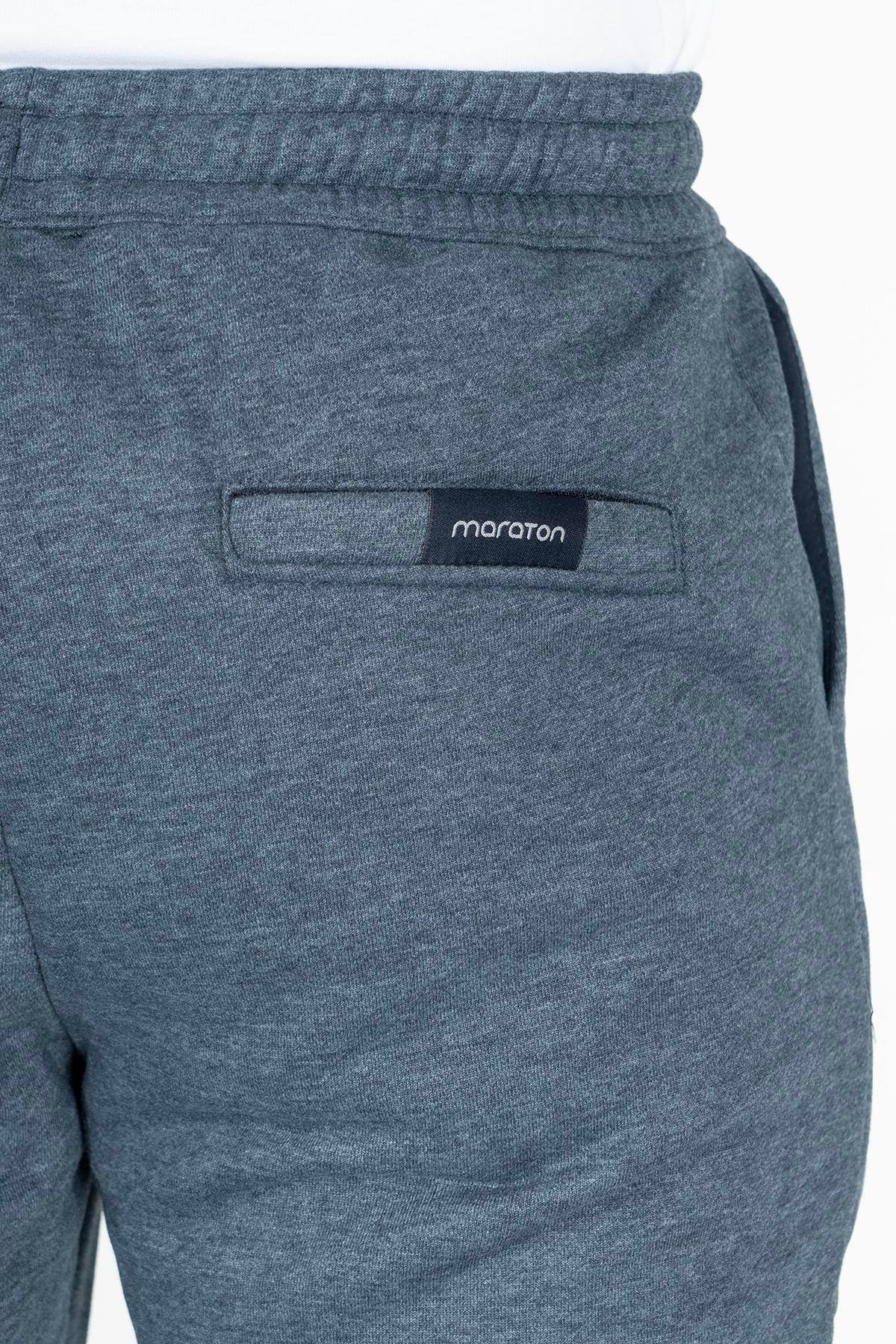 Maraton Sportswear Regular Erkek  Ribana Paça  Basic Eşofman Altı 22360