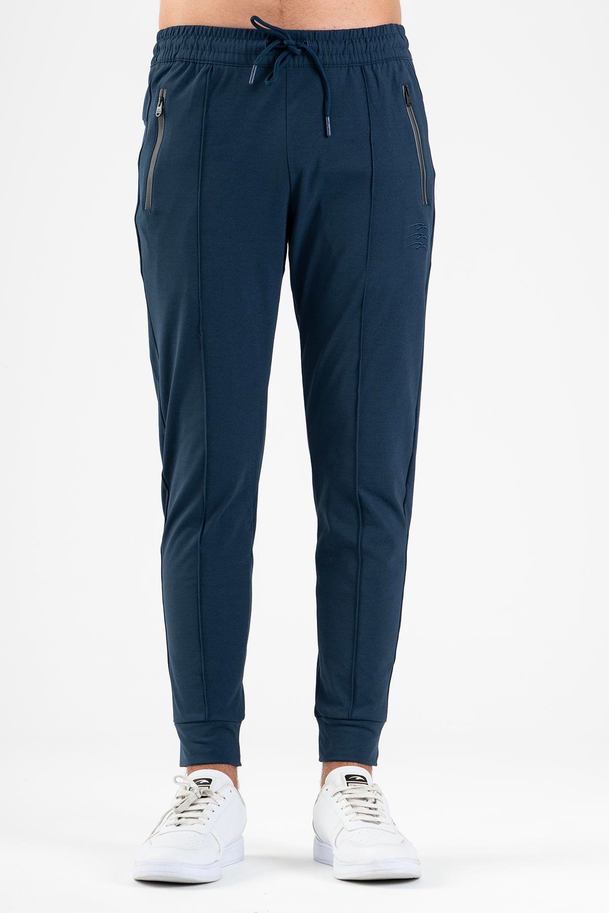 Maraton Sportswear Regular Erkek  Ribana Paça  Basic Eşofman Altı 21847