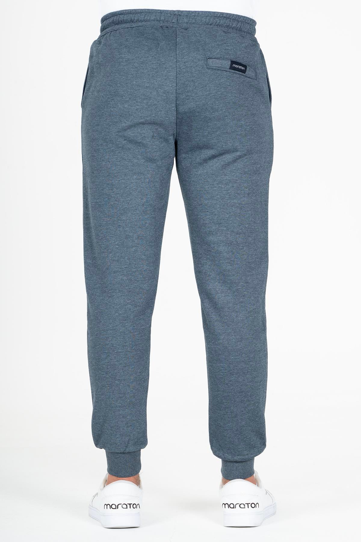 Maraton Sportswear Regular Erkek  Ribana Paça  Basic Eşofman Altı 22360