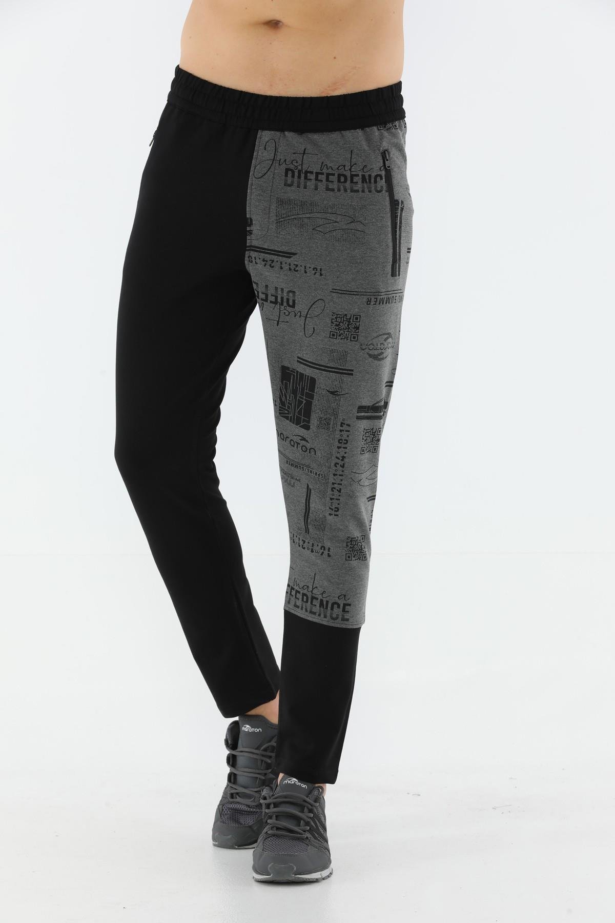 Maraton Sportswear SlimFit Erkek  Dar Paça  Basic Eşofman Altı 19923