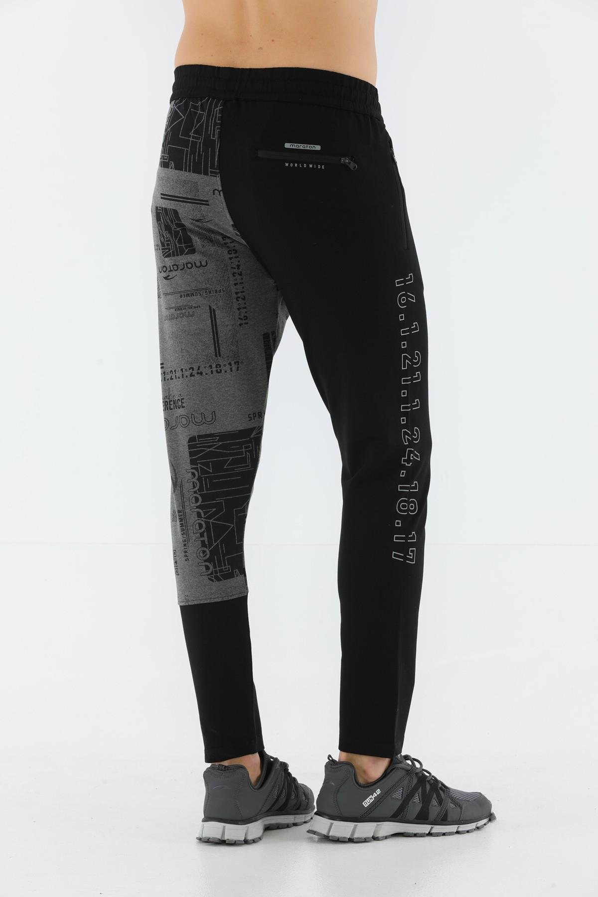 Maraton Sportswear SlimFit Erkek  Dar Paça  Basic Eşofman Altı 19923