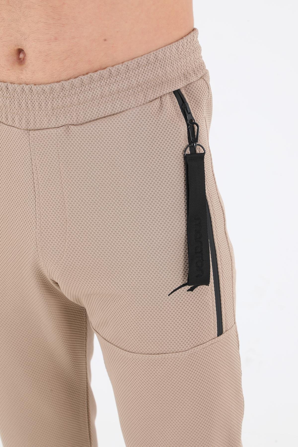Maraton Sportswear SlimFit Erkek  Ribana Paça  Basic Pantolon 19428