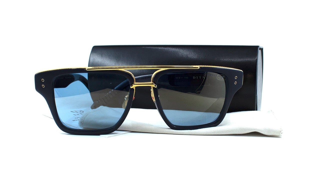 DITA  DRX 2059-C NVY GLD 55 55-17 Unisex  Güneş Gözlüğü