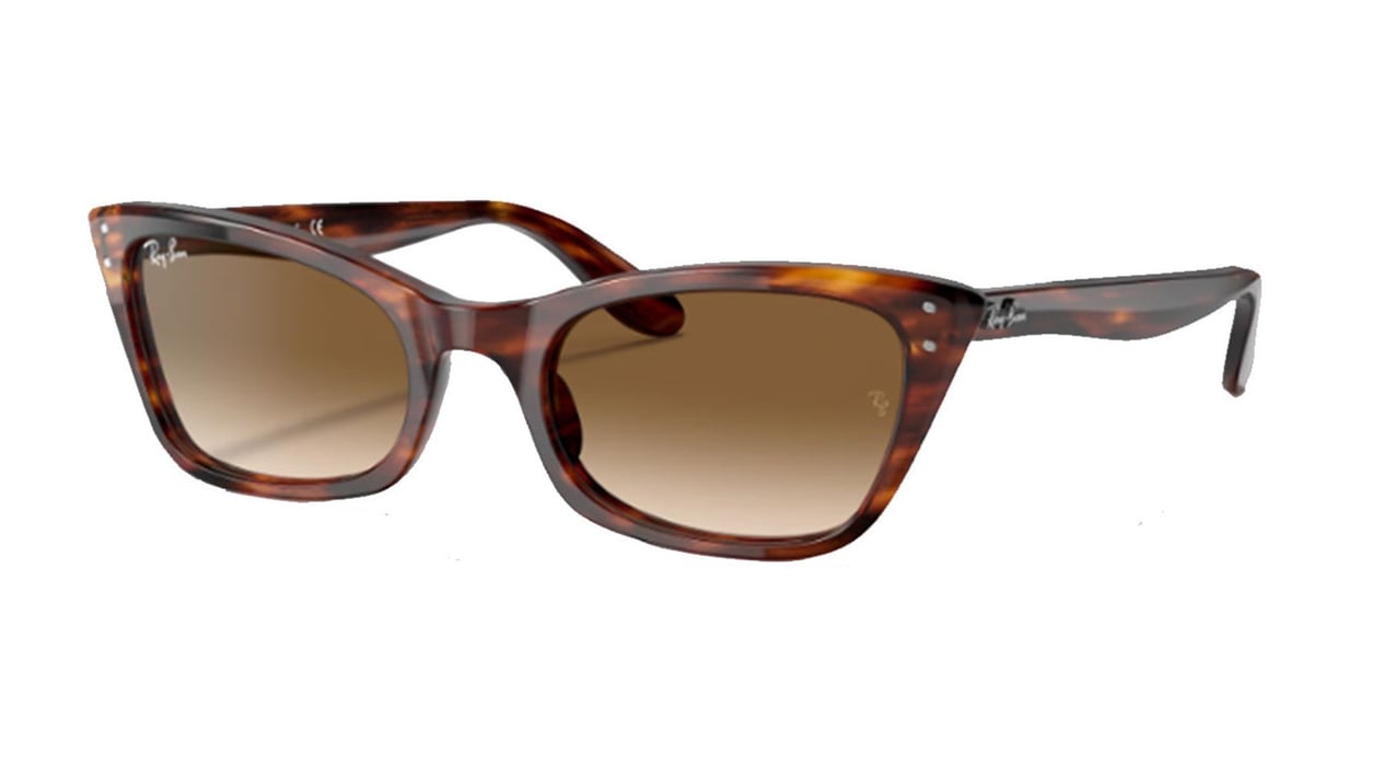RAY-BAN  2299 954/51 52 LADY BURBANK Kadın KAHVE Çekik Çerçeve Güneş Gözlüğü