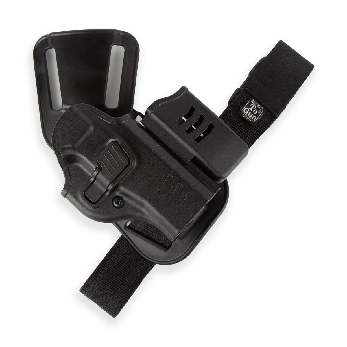 To Gun Holster Sarsılmaz SAR9 Mete Şarjörlüklü Alçak Taşıma Tabanca Kılıfı Siyah SAĞ EL
