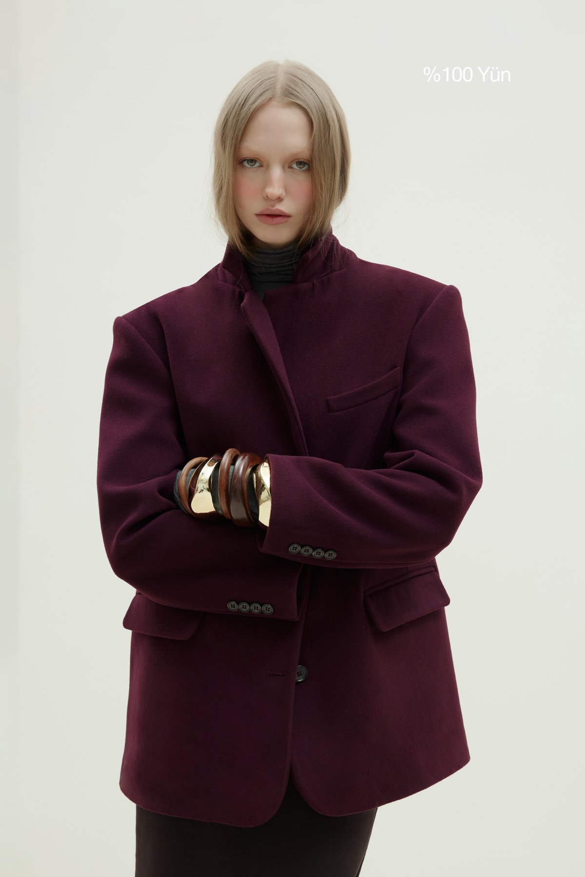 %100 Wool Blazer