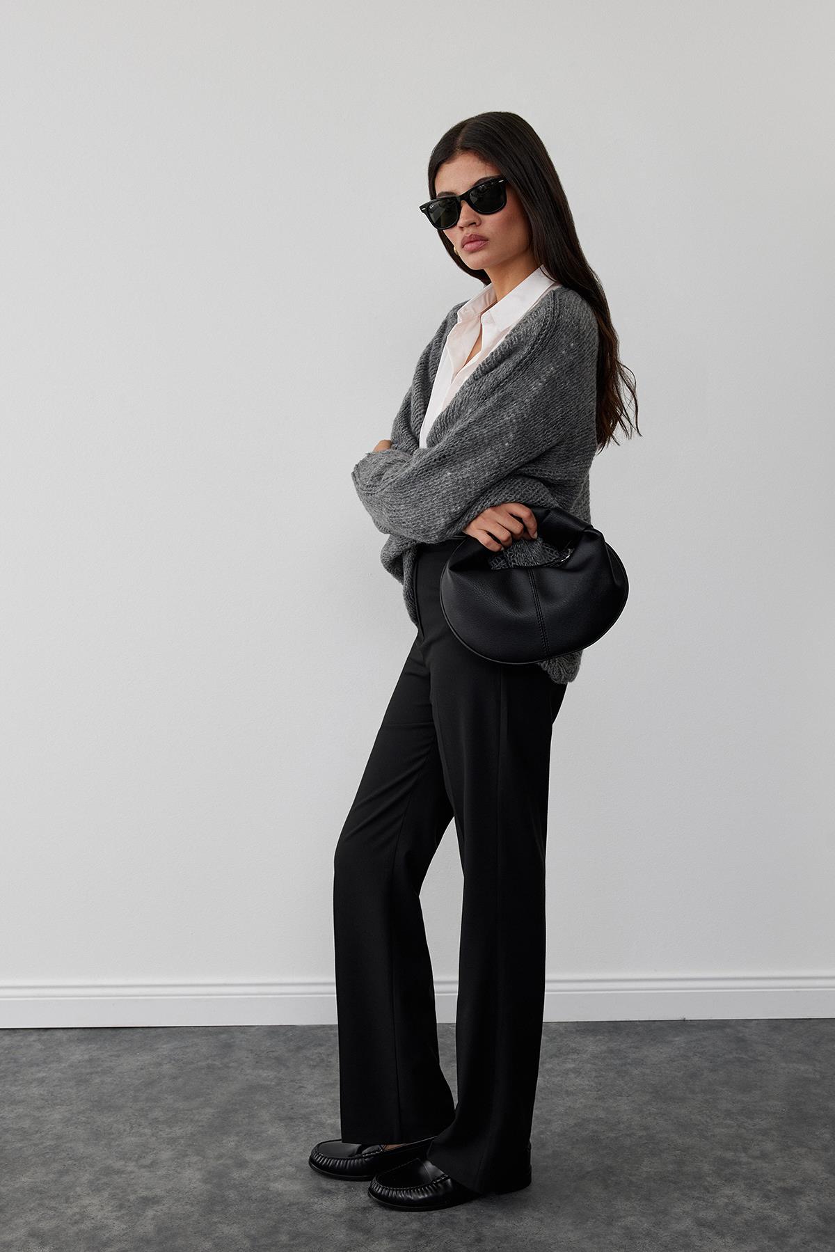 Siyah Mini Bowl Bag