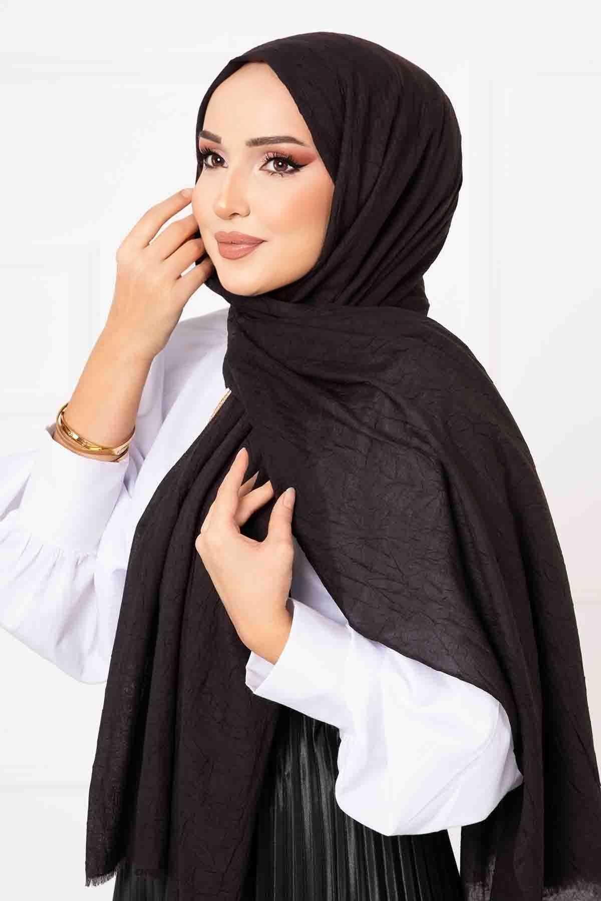 Bambu Şal Siyah
