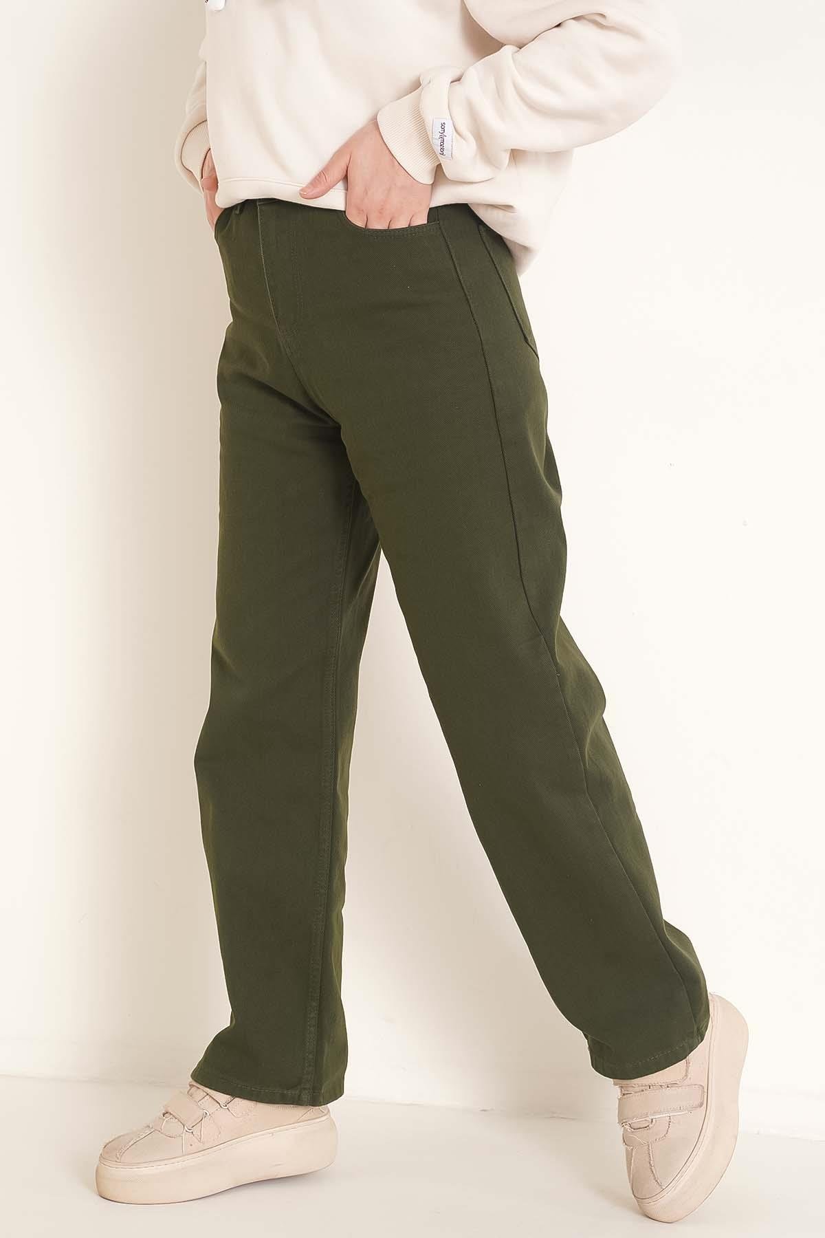 Boru Paça Haki Jean Pantolon