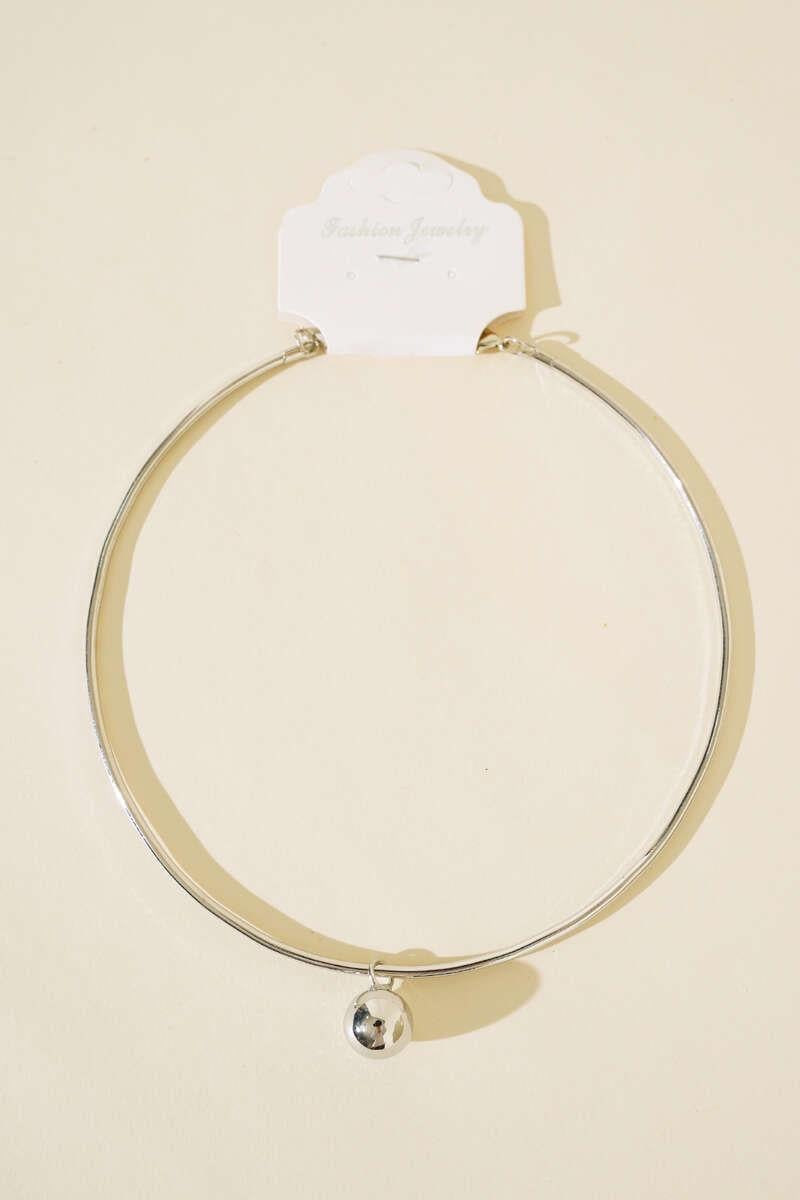 Choker Kolye Gümüş