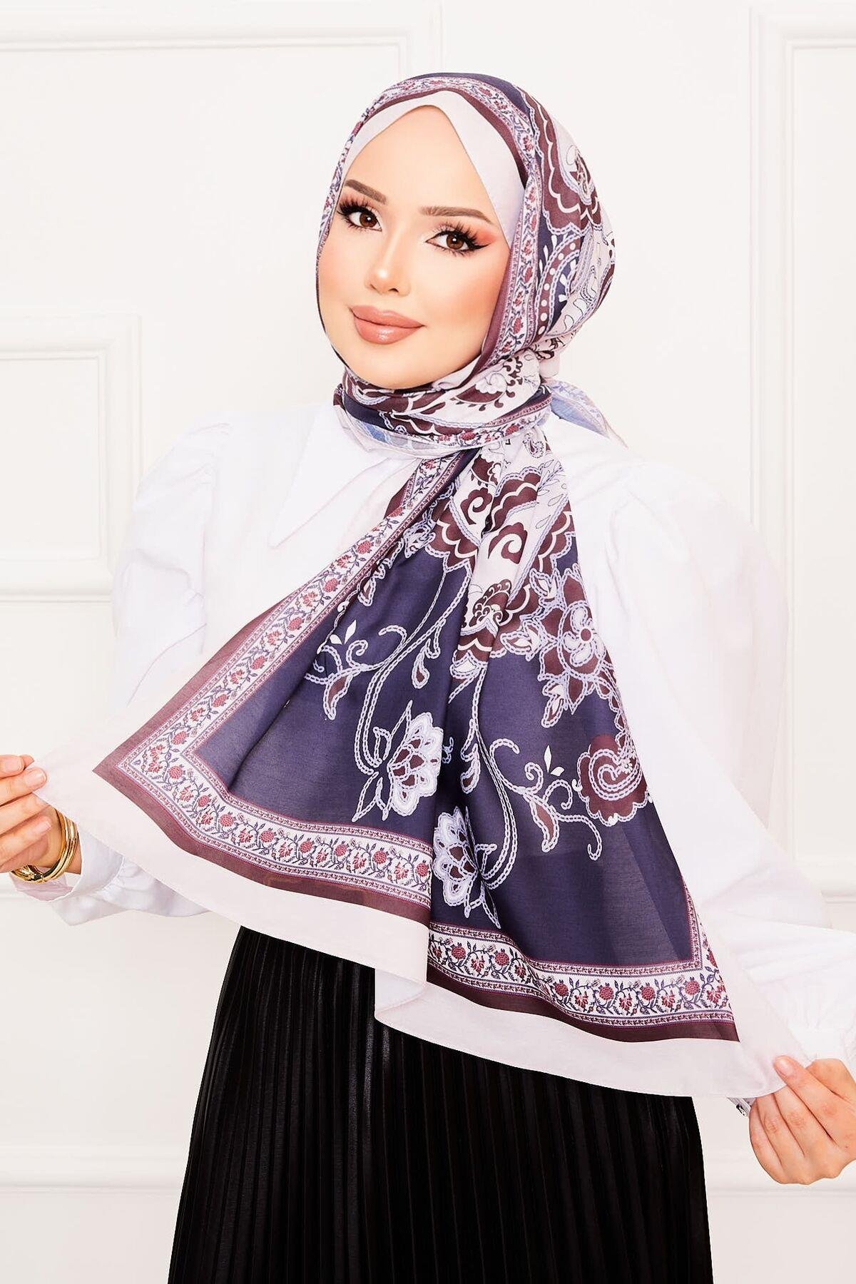 Efsun Desen Soft Şal -4