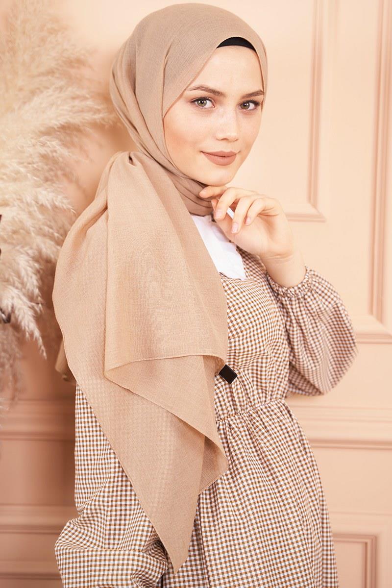 Elegant Serisi Camel Şal