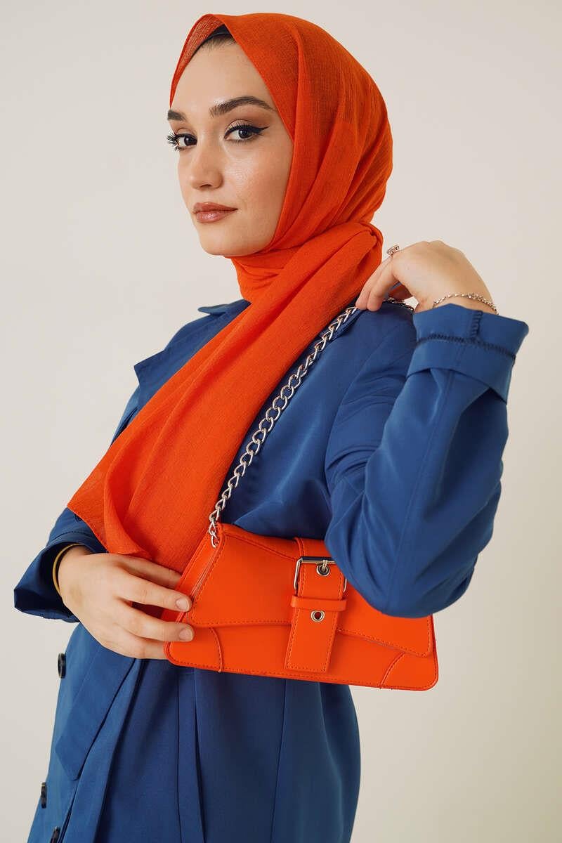 Elegant Serisi Oranj Şal