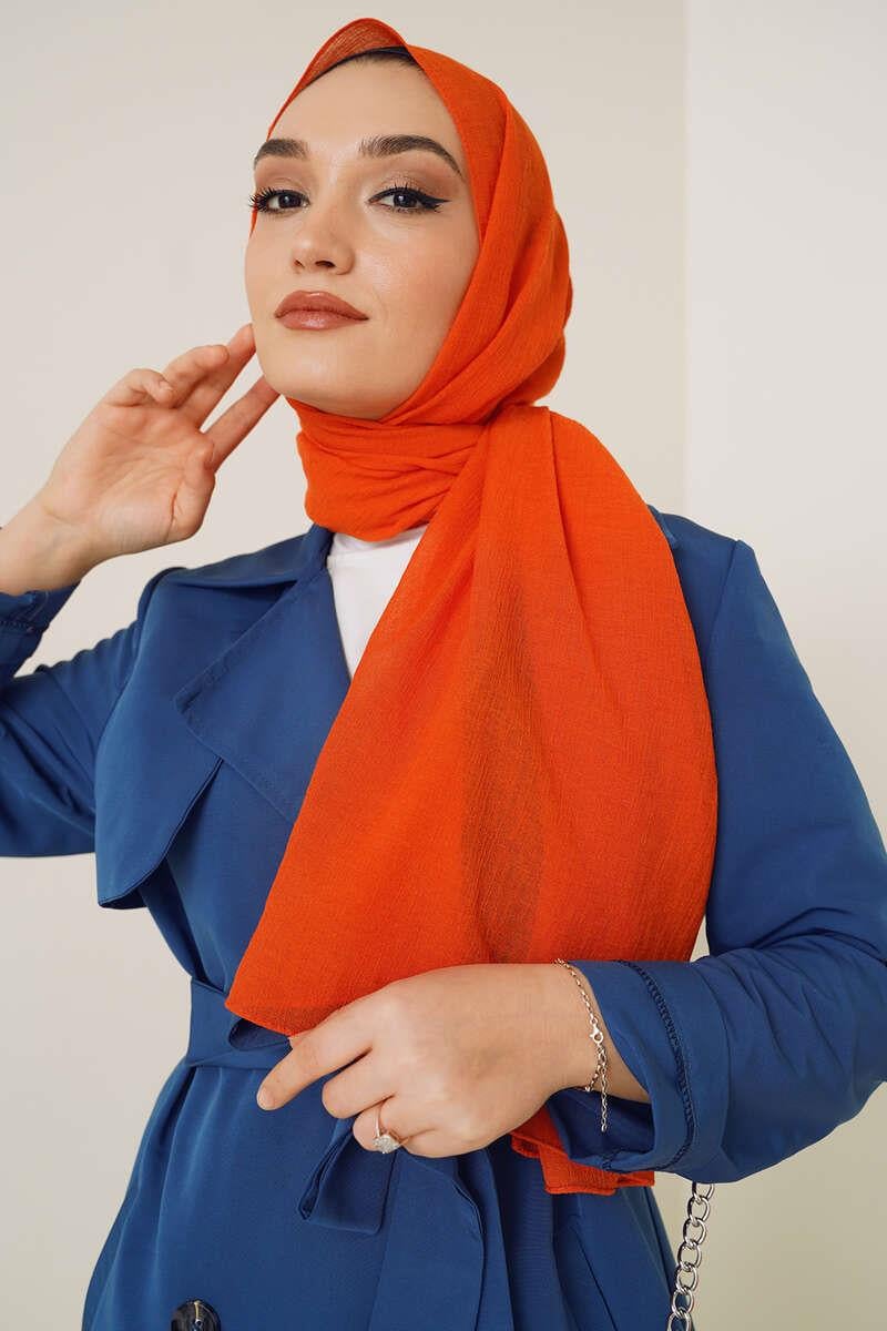 Elegant Serisi Oranj Şal