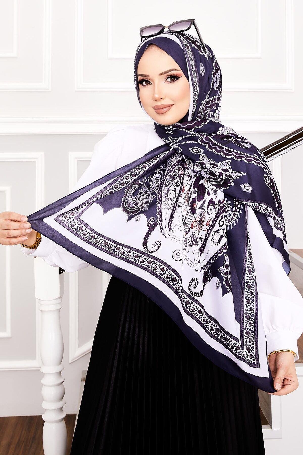 Hira Desen Soft Şal -7