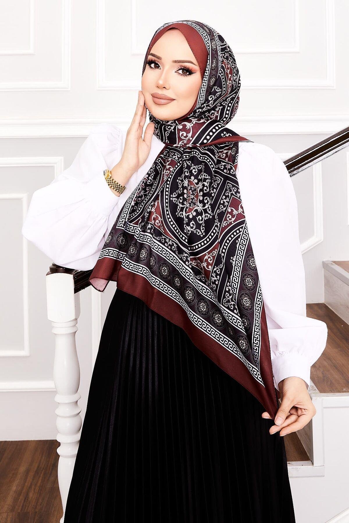 Madalyon Desen Soft  Şal -4