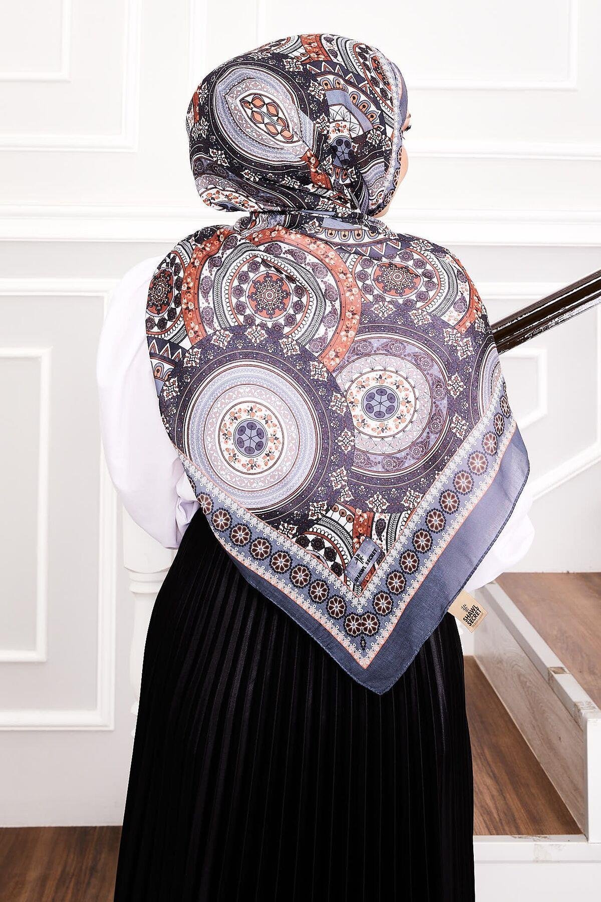 Mimoza Desen Soft Şal -3