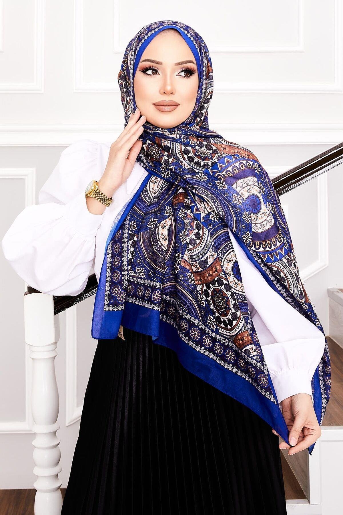 Mimoza Desen Soft Şal -7