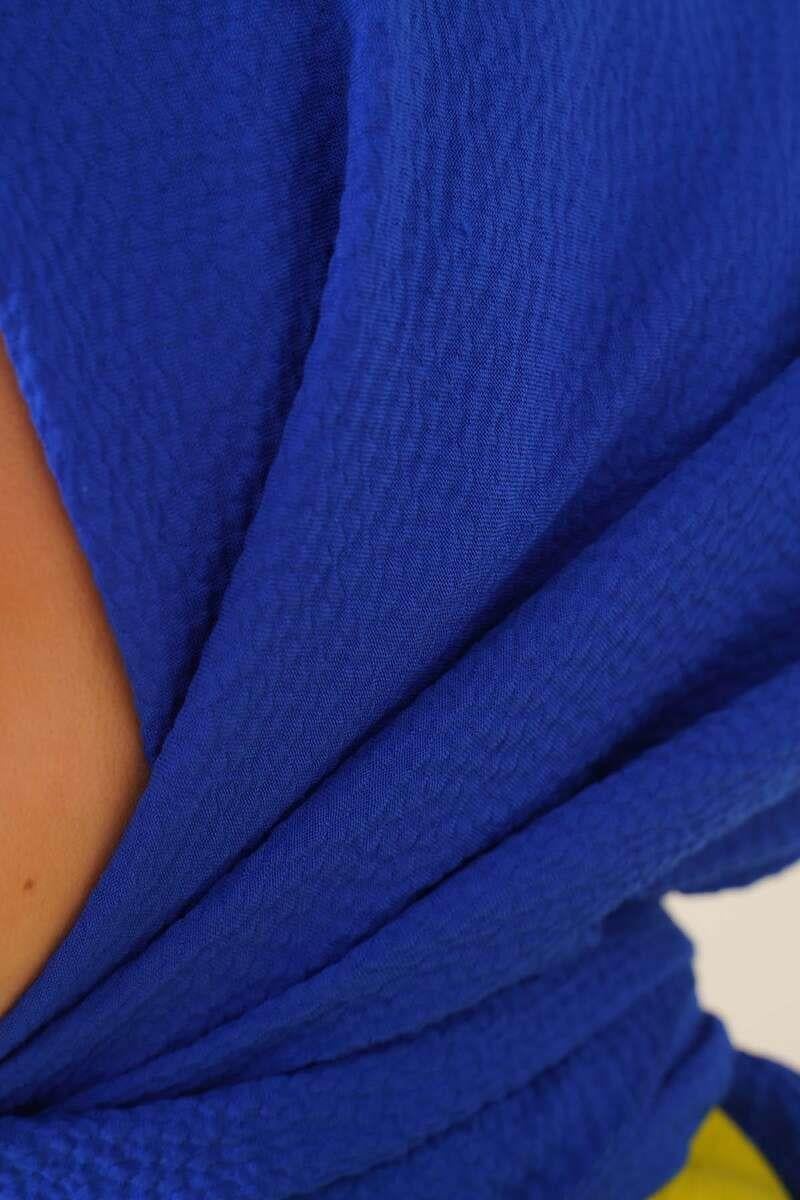 Mio Caz Eşarp Mavi