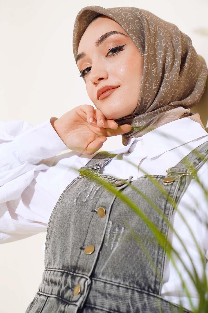 MK Desen Soft Eşarp Çağla Yeşili