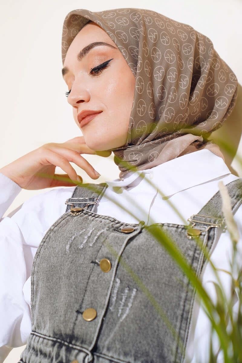 MK Desen Soft Eşarp Çağla Yeşili