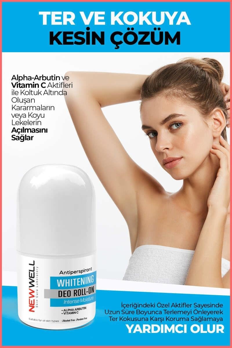 New Well Ter Önleyici Beyazlatıcı Roll-On 
