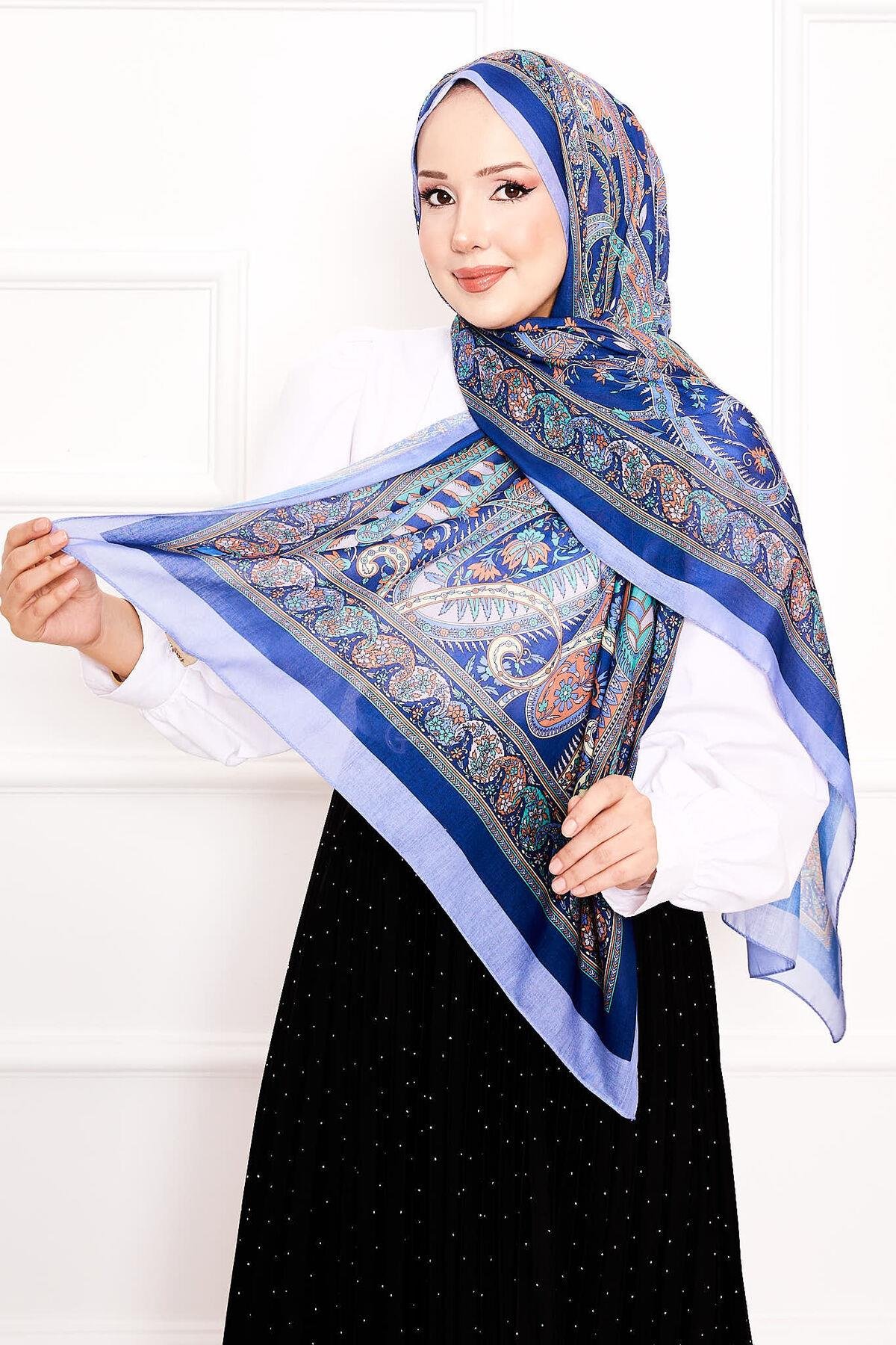 Otantik Desen Soft  Şal -2