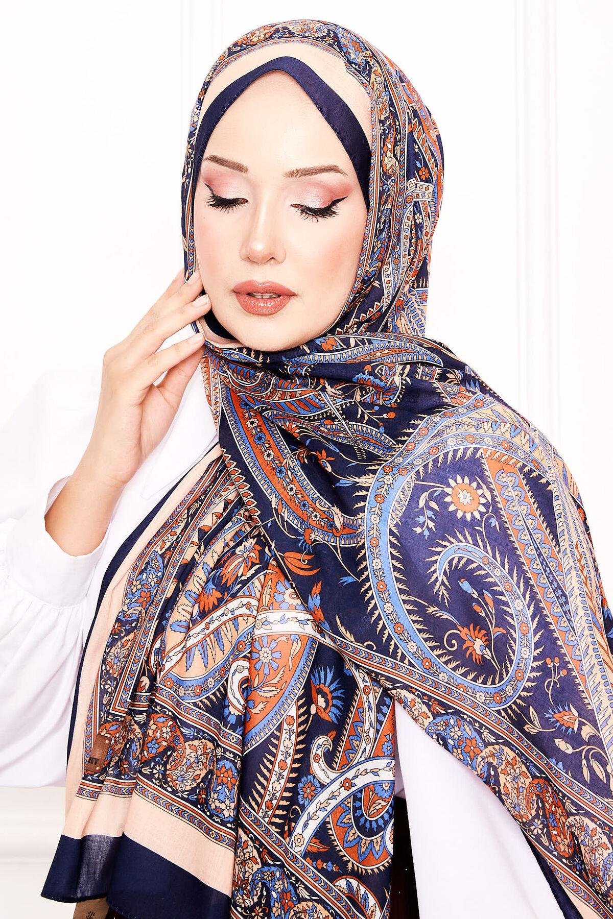 Otantik Desen Soft  Şal -7