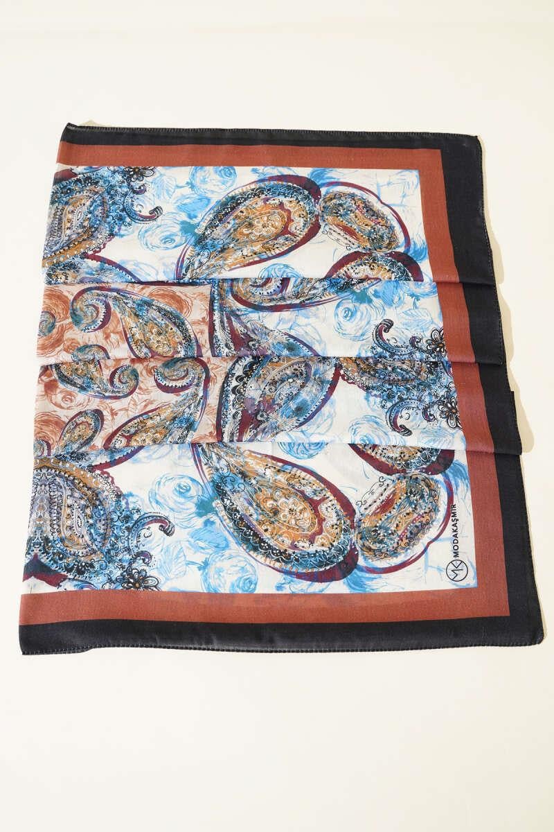 Otantik Paisley Desen 3'lü Eşarp Seti Asorti 2