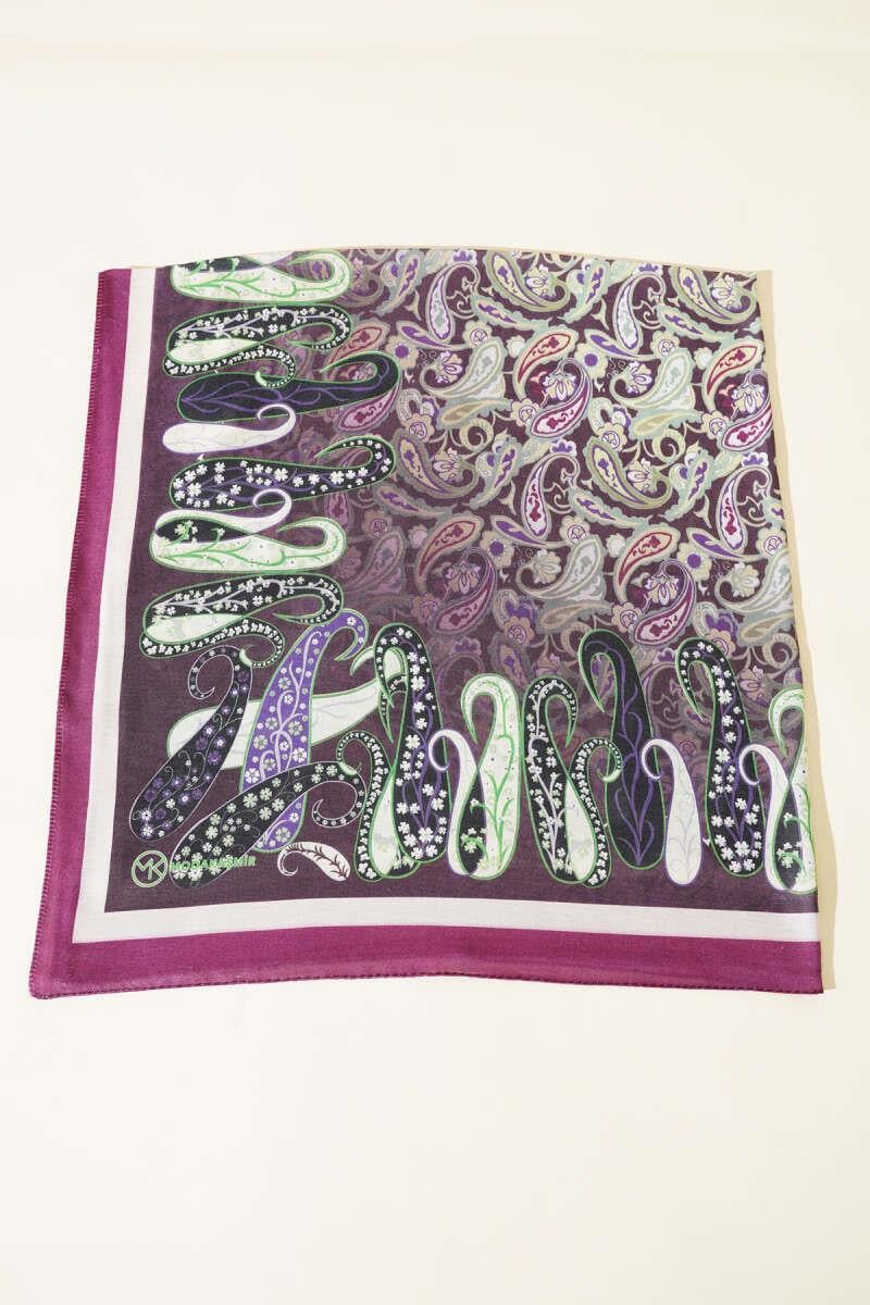 Paisley Desenli 3'lü Soft Pamuk Eşarp Asorti 2