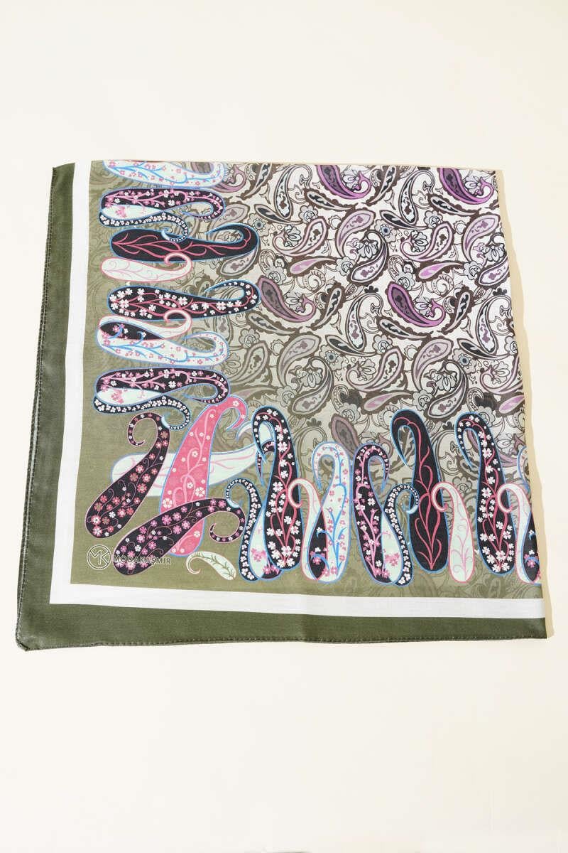 Paisley Desenli 3'lü Soft Pamuk Eşarp Asorti 2