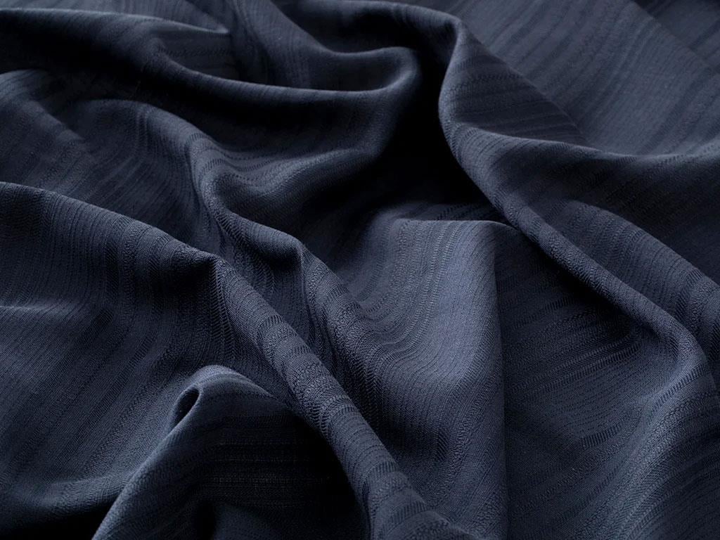 Aurora Silky Touch Small Double Duvet Cover Set 180x200 cm + 80x80 cm Gece Mavisi