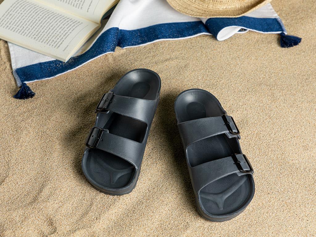 Comfort Sandale Pentru Bărbați, 42, Gri Închis