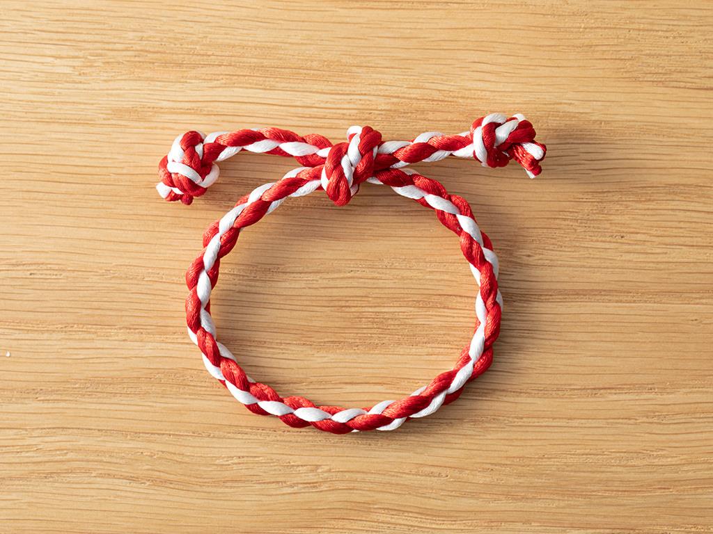 Bracelet L Red-White