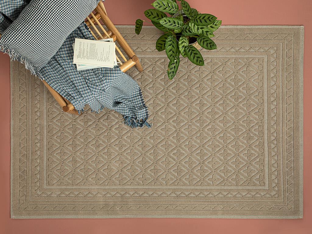 Ronita Covor, Bumbac, 60*100 Cm, Gri Deschis
