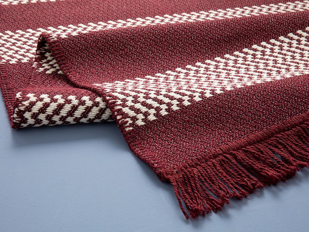 Sparks Weaved Rug 80x150 cm Claret Red