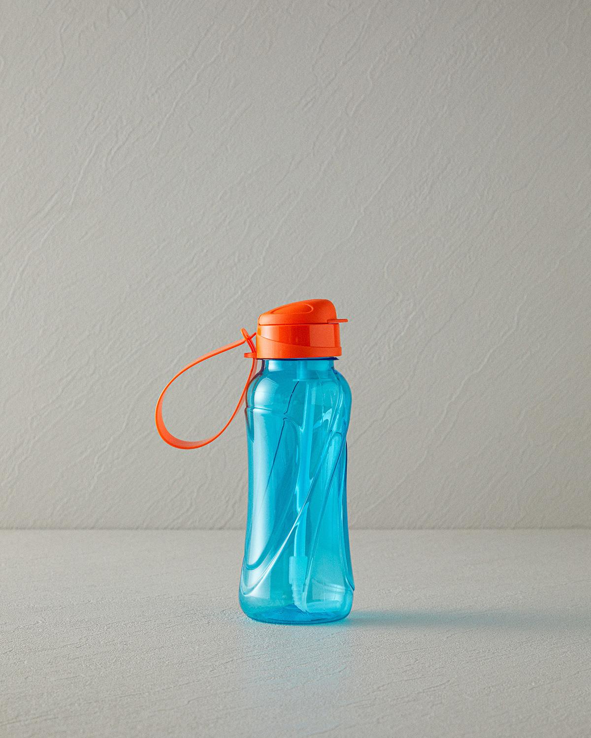 Sticlă pentru copii, Bubble, 450 ml, tritan, portocaliu