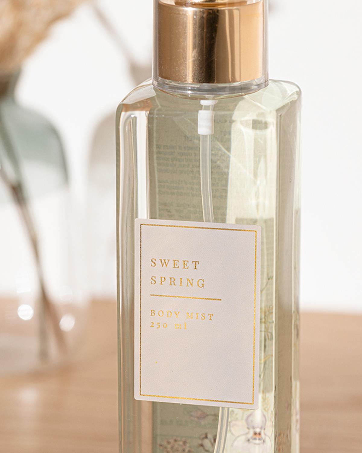 Sweet Spring Parfum De Corp, Parfumat, 250 Ml, Ecru