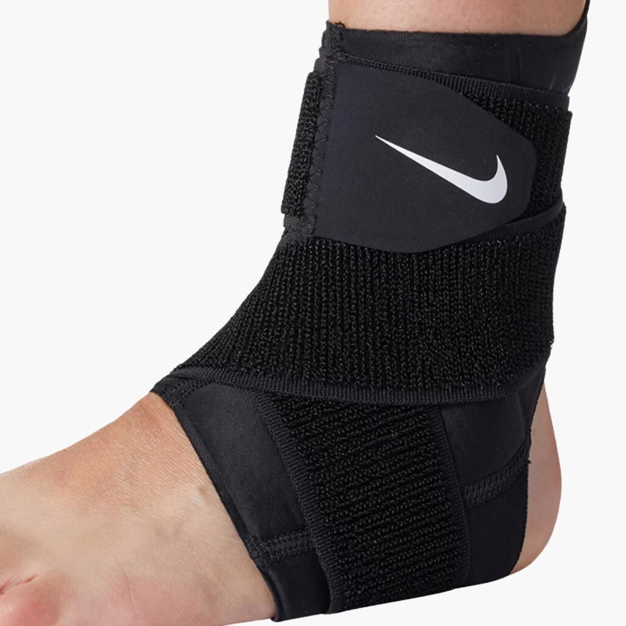 Nike Pro Ankle Strap Sleeve Unisex Antrenman Ayak Bileklik - Siyah