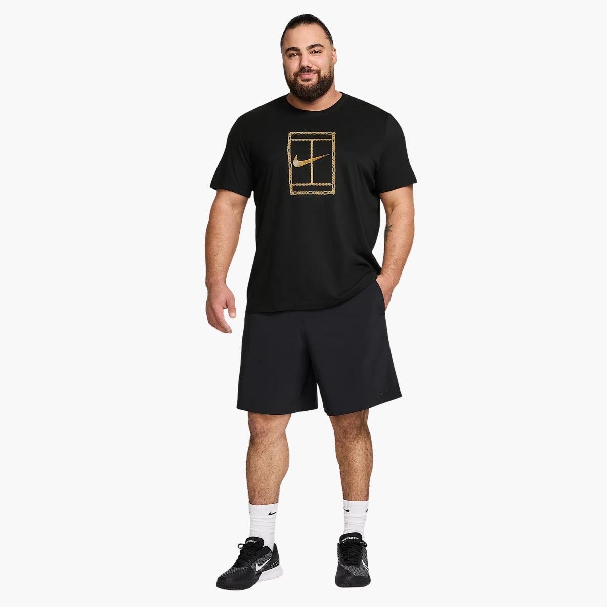 NikeCourt Dri-FIT Tenis Tişörtü