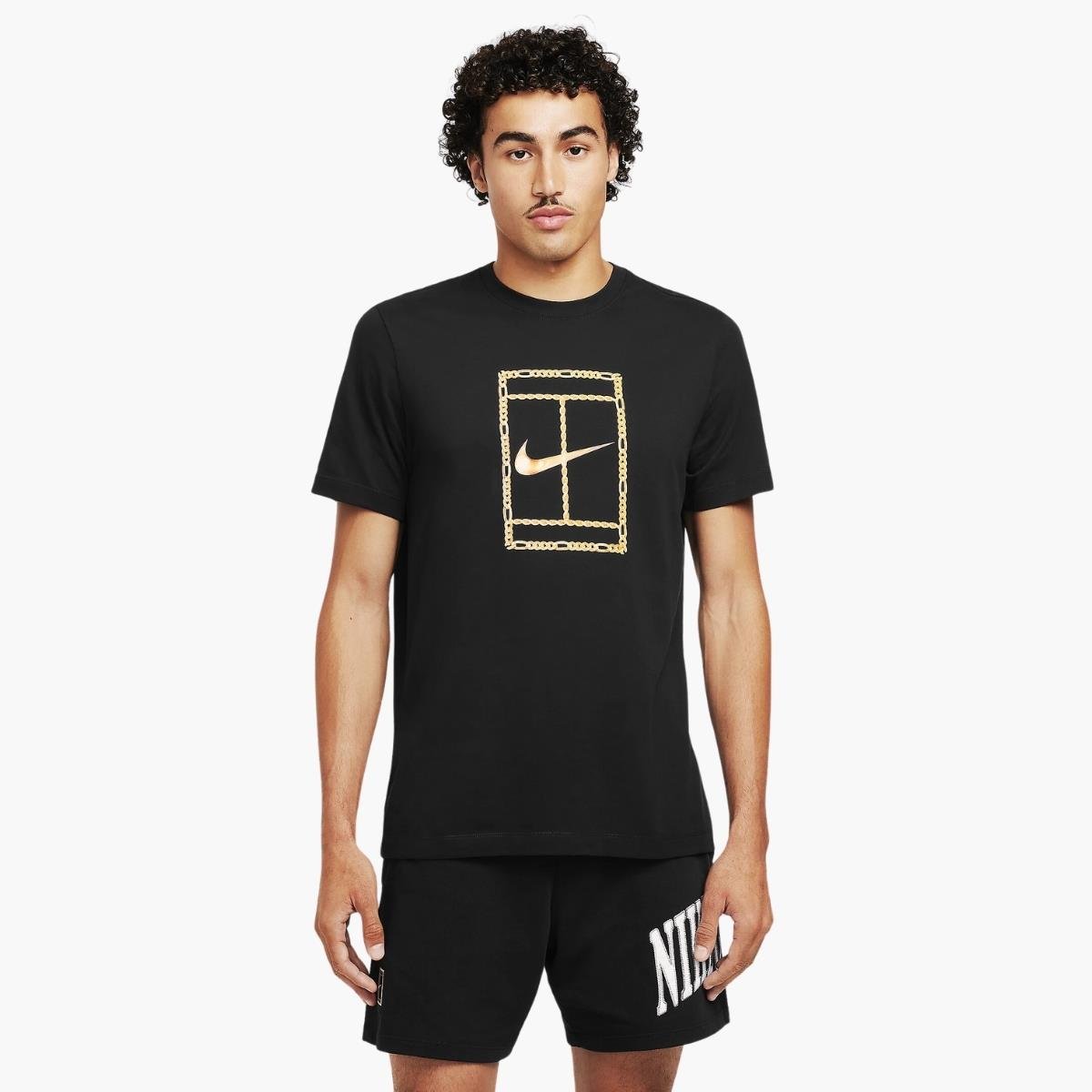 NikeCourt Dri-FIT Tenis Tişörtü