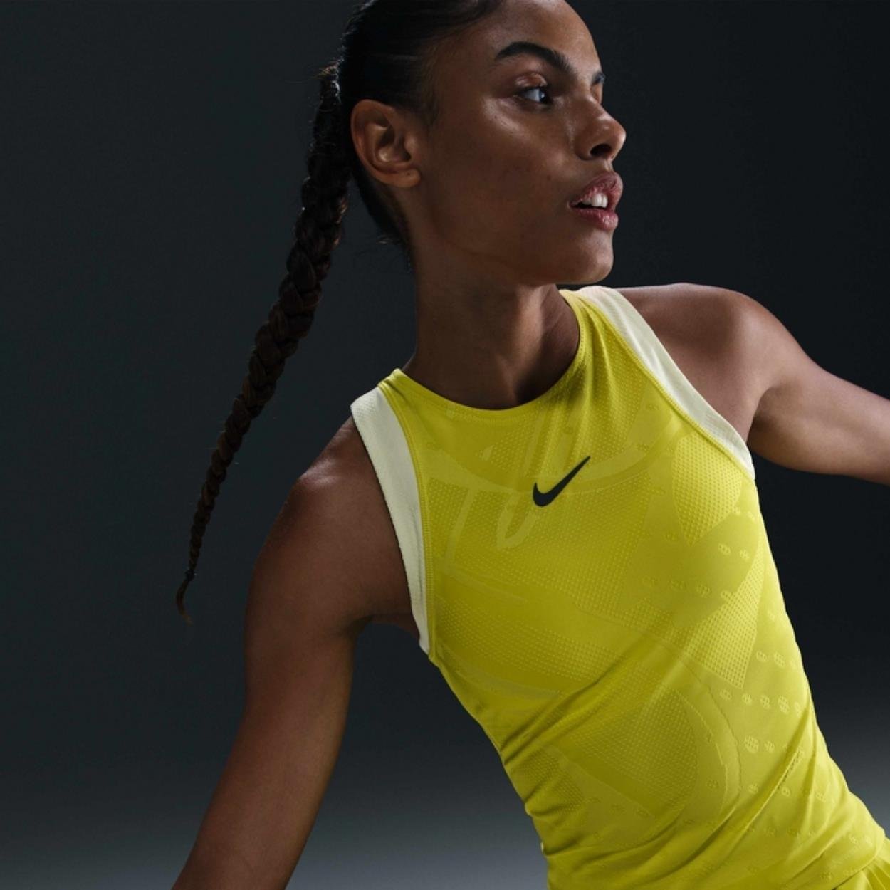NikeCourt Slam Dri-FIT Tenis Atleti - Sarı