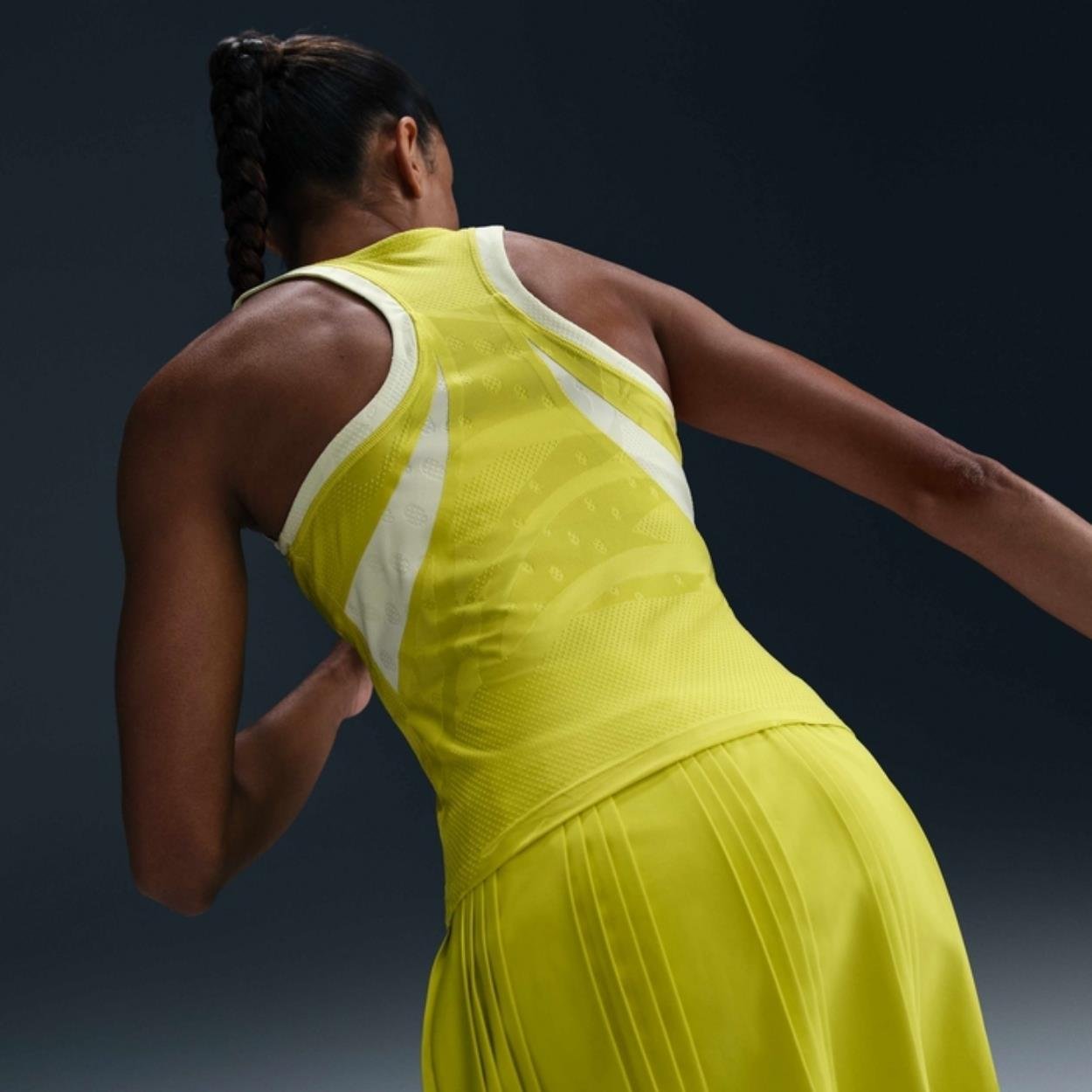 NikeCourt Slam Dri-FIT Tenis Atleti - Sarı
