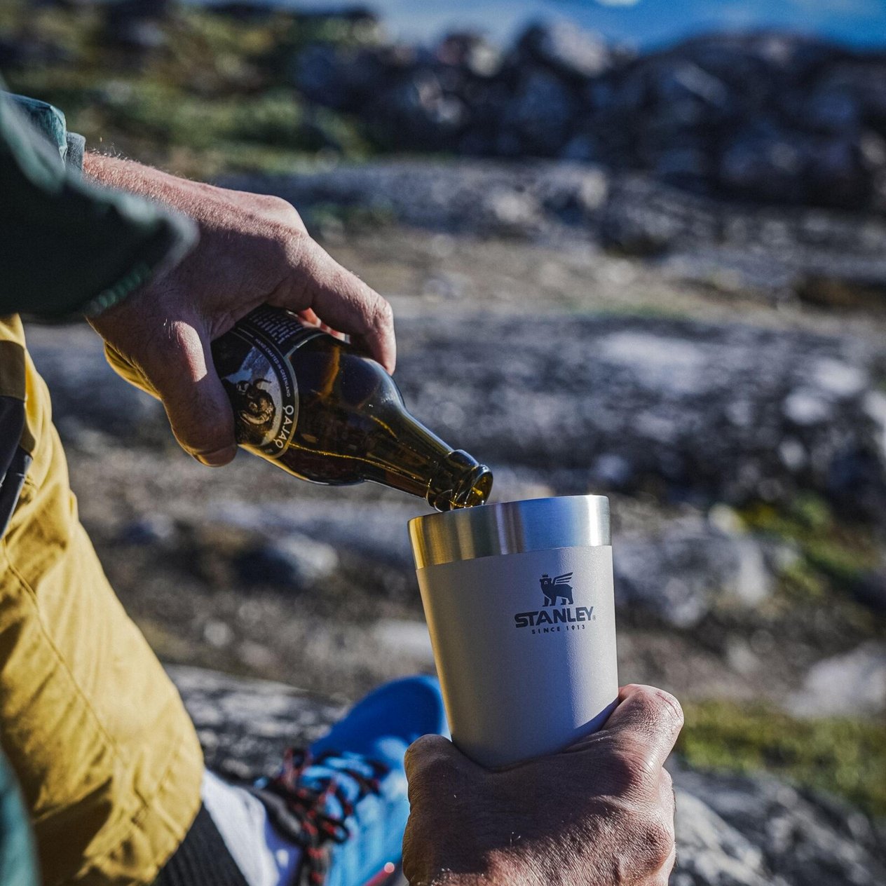 Stanley Adventure Vakumlu Soğuk İçecek Bardağı 0.47 Lt - Koyu Beyaz