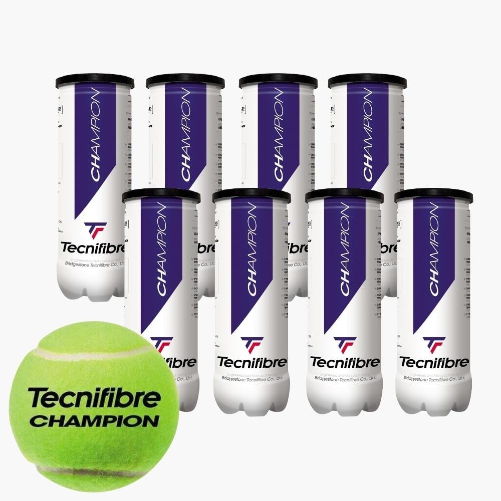 Tecnifibre Champion 3'lü Tenis Topu 8 Kutu