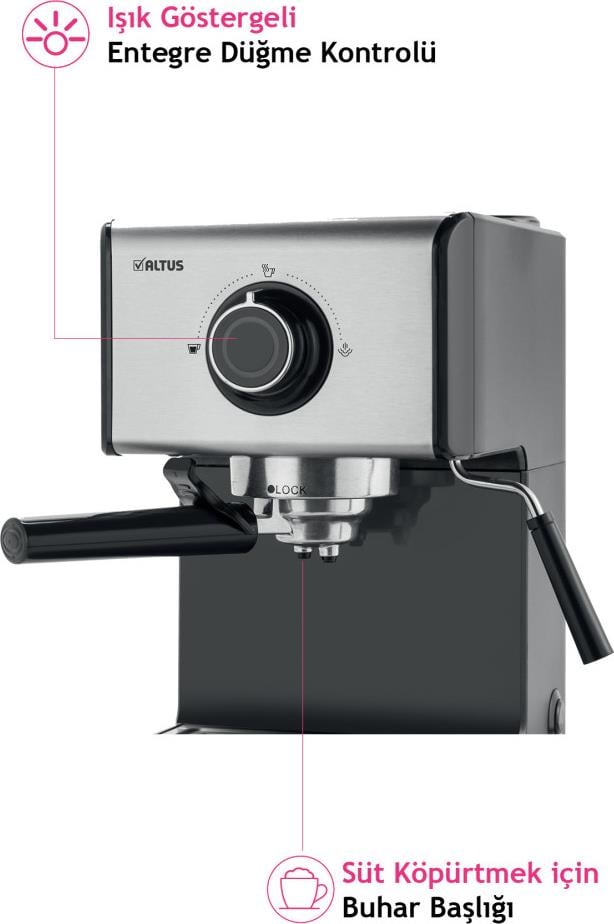 ALTUS AL 4933 ES ESPRESSO MAKINESI