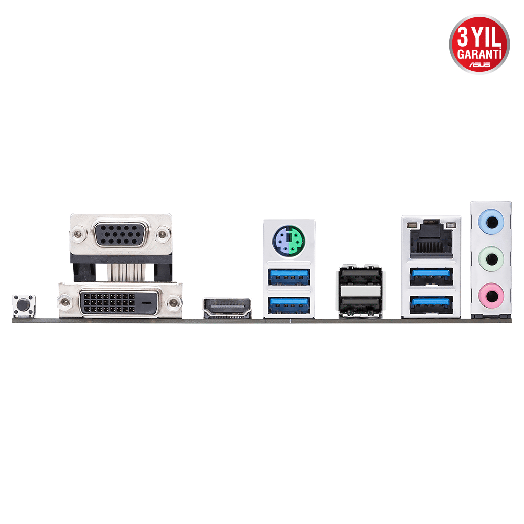 ASUS PRIME B450M-K II, 2xDDR4, M.2, D-SUB, DVI, HDMI, AM4 Soket Anakart