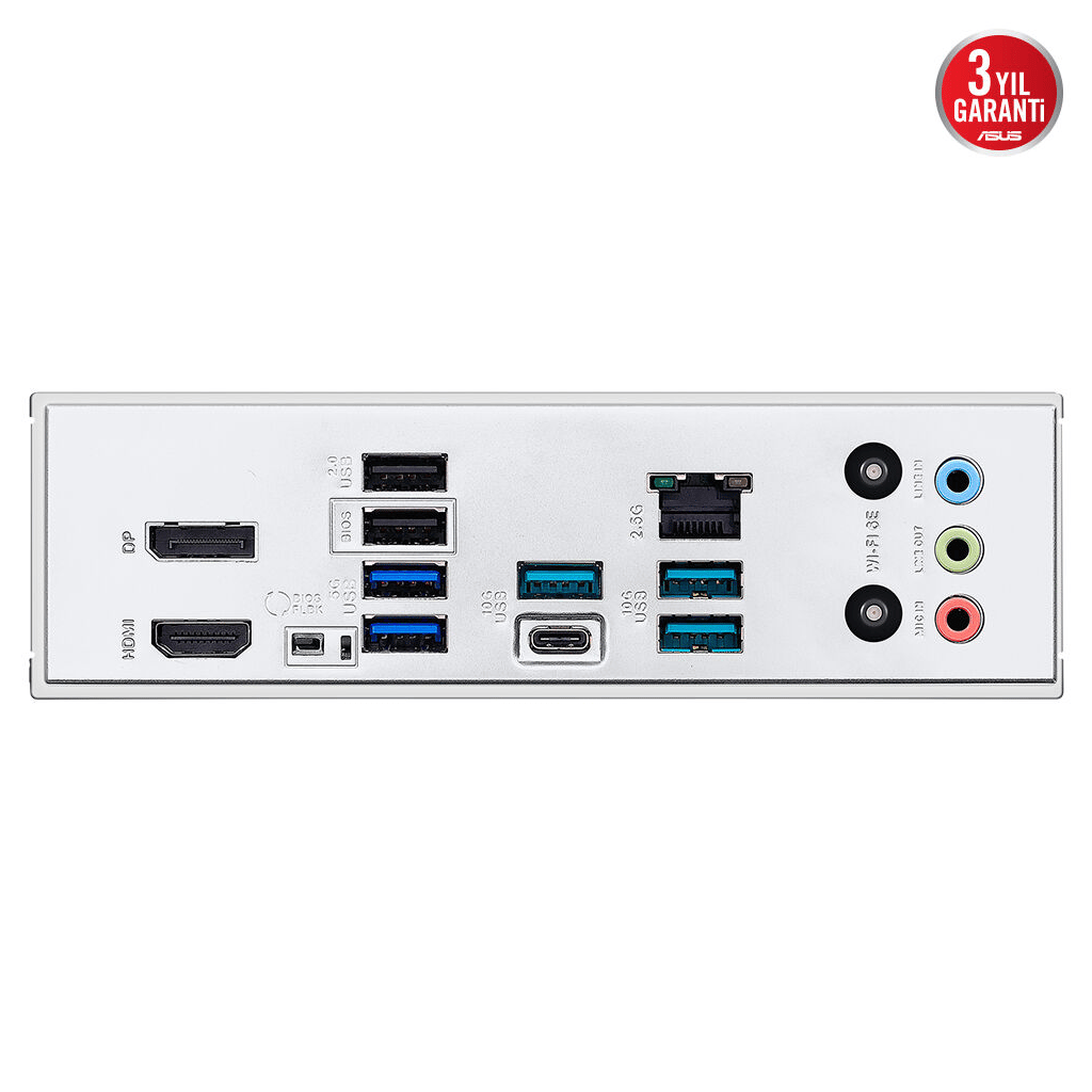 ASUS PRIME B850-PLUS WIFI, 4xDDR5, 3x M.2, HDMI, DP, Type-C, Wi-Fi 6E, Bluetooth v5.3, AM5 Soket GAMING Anakart