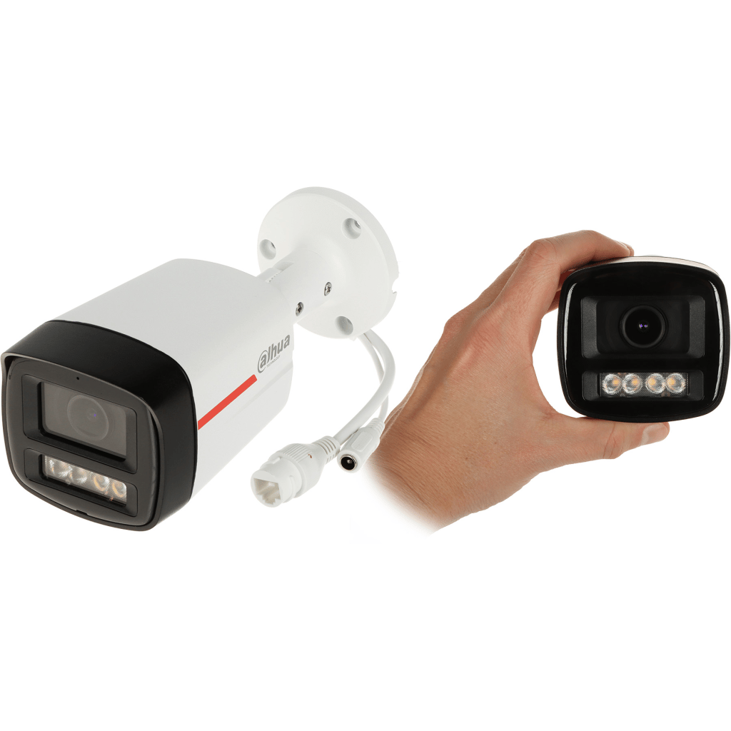 DAHUA  IPC-HFW2449TL-S-PRO  4Mpix, WizColor, 3,6mm Lens,H265+, 50Mt Gece Görüşü, IP67, Dahili Mikrofon, PoE Bullet IP Kamera
