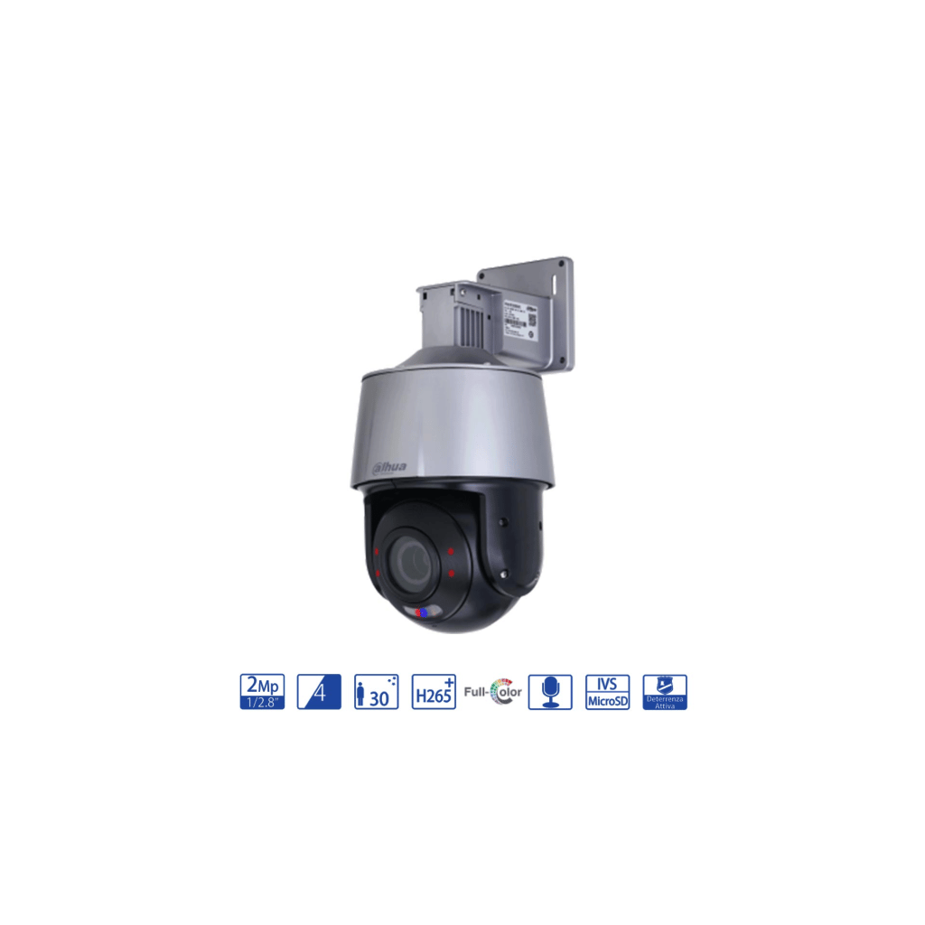 DAHUA SD3A200-GN-A-PV 2MPix, 4mm Lens, H265+, 30Mt Gece Görüş,  Full-color, IP PT Kamera